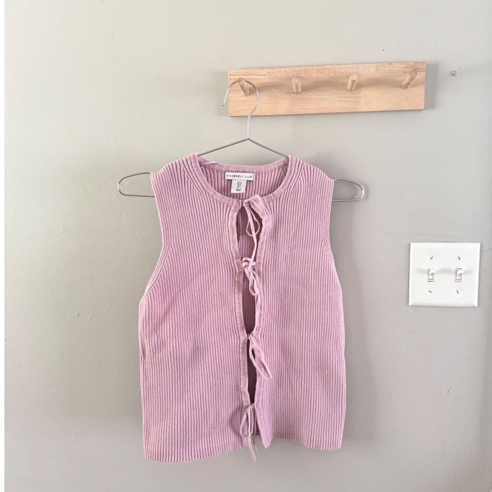Sincerely Jules bow tie top